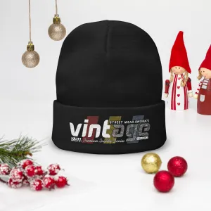 Vintage Streetwear Embroidered Beanie