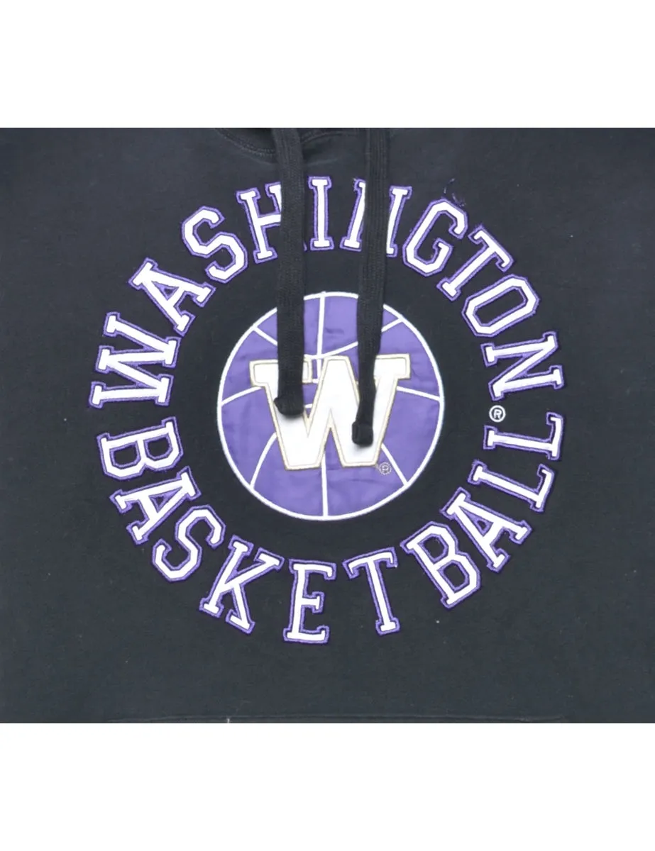 Washington Basketball Printed Hoodie - M