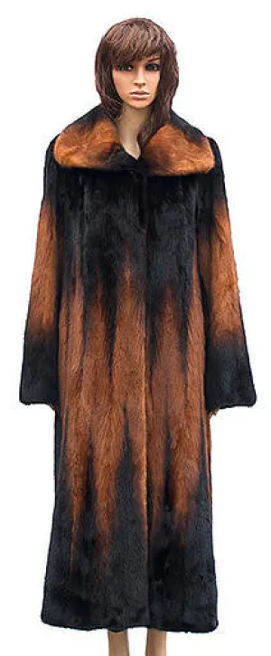 Winter Fur - W59F06WKT Women's 7/8 Mink Jacket in Whiskey