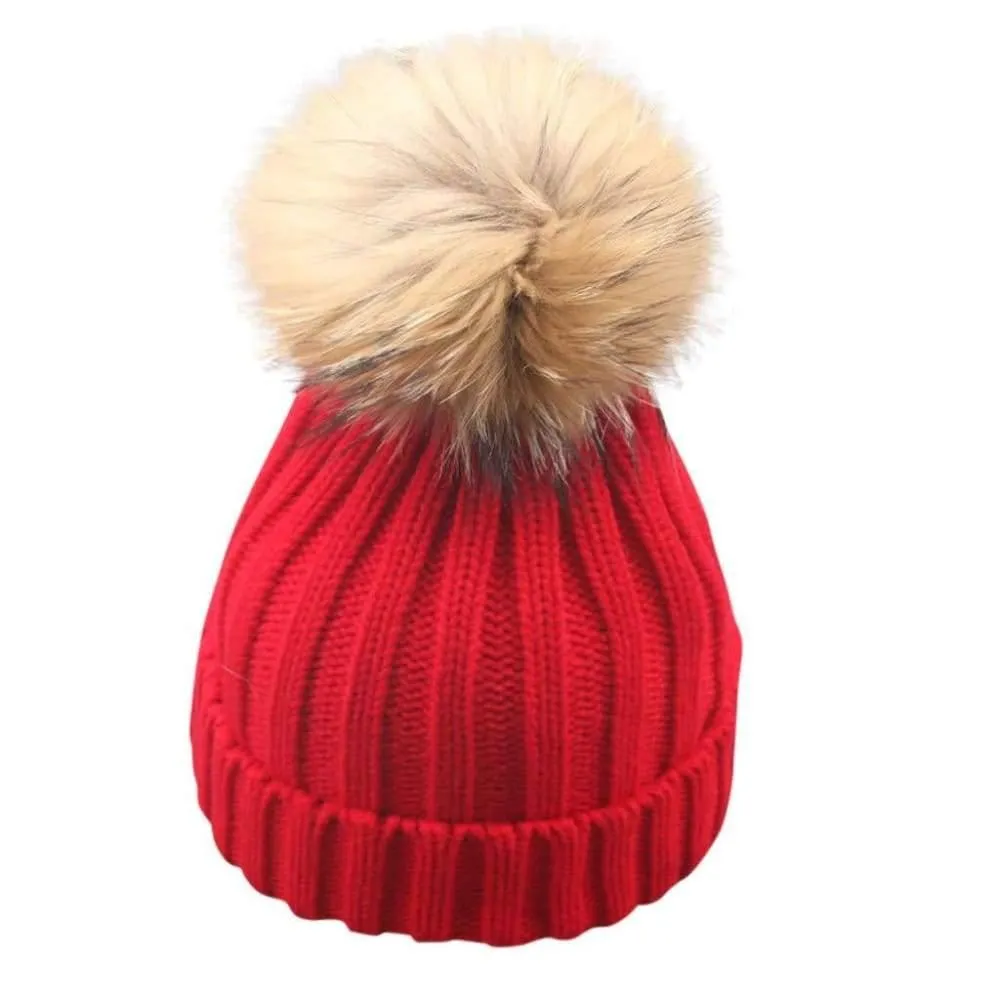 Winter Hat With Pom Pom