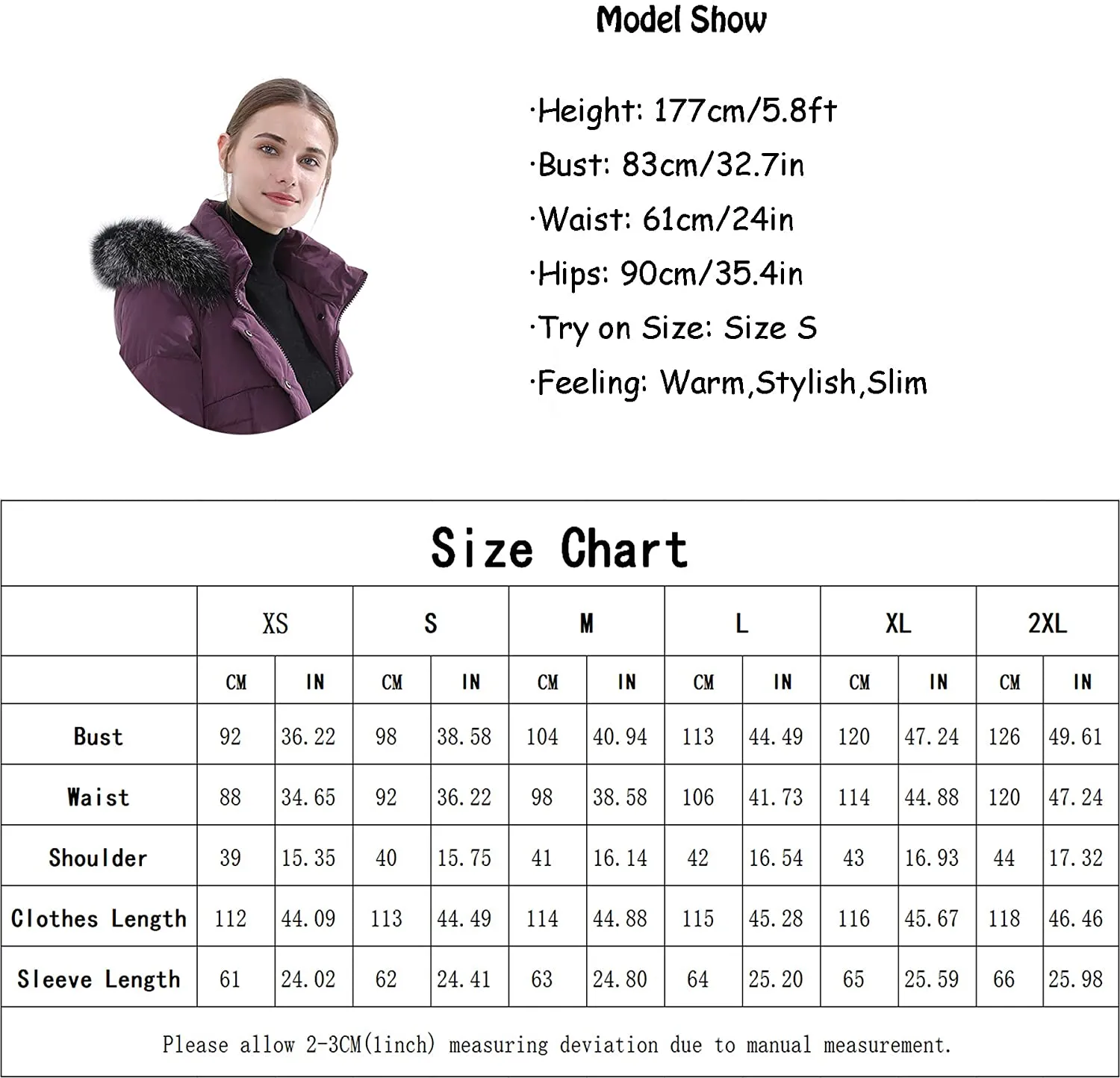 Women's Hooded Thickened Long Down Jacket
