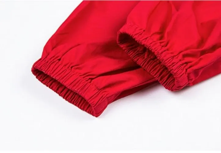 Women's Summer Ankle-Length Hollow Out Loose Cargo Pants