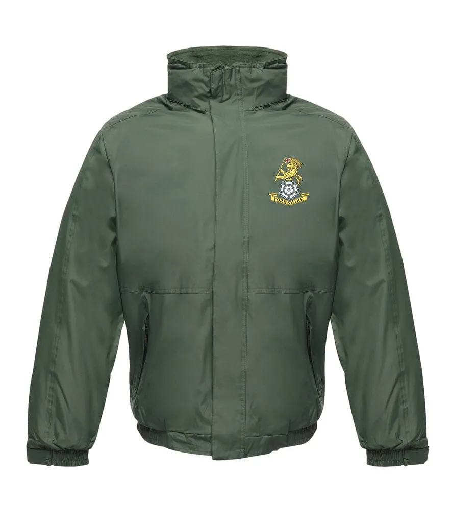 Yorkshire Regiment Embroidered Regatta Waterproof Insulated Jacket